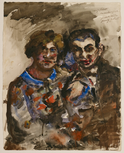 Portrait Study of Goeritz and Wife