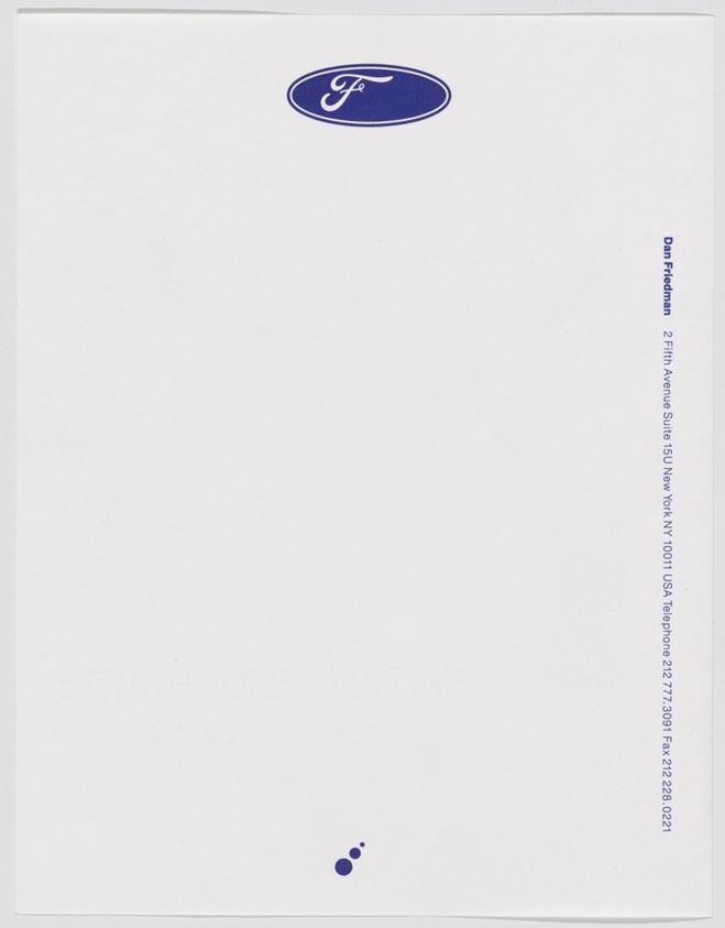 Letterhead, Personal Stationary