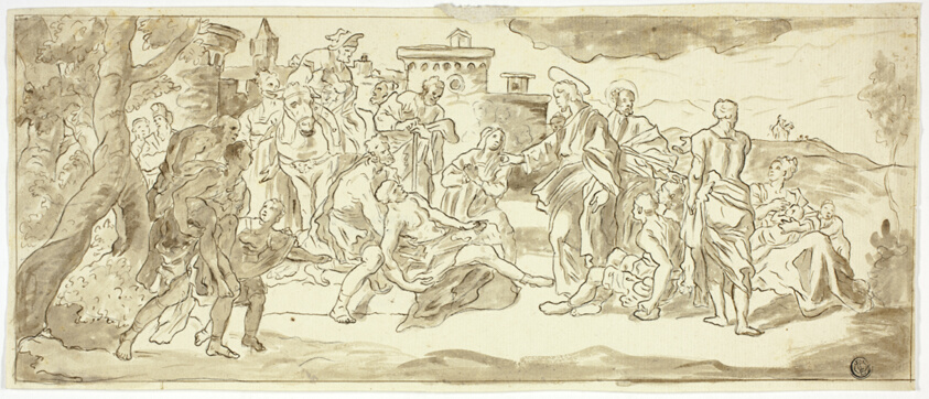 Christ Healing the Lame Man