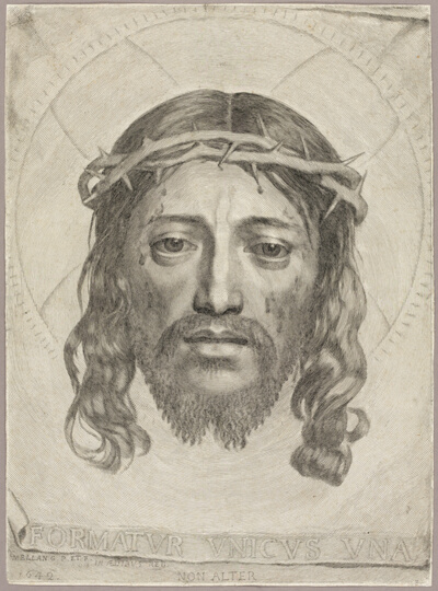 The Sudarium of Saint Veronica