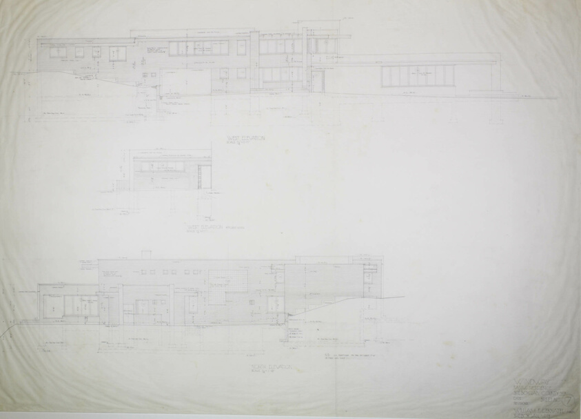 "Windway" W. J. Kohler Farm, Kohler, Wisconsin, Landscape Study