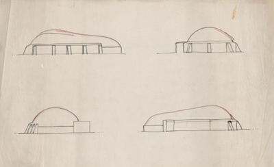 Shelter Study for Northern Greenland, Student Project, Institute of Design, Chicago, Illinois