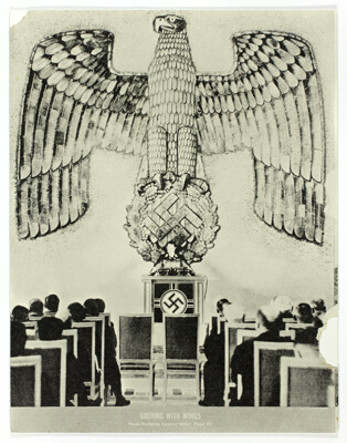 Goering with Wings, plate fourteen from Bunk!