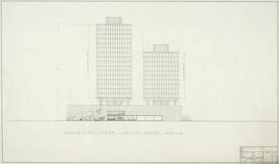 Motel 66, Chicago, Illinois, Elevation