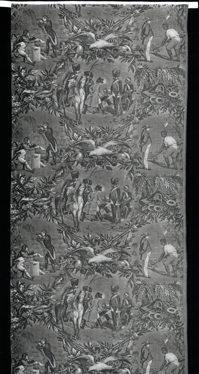 Episodes de la Vie de Napoléon Ier (Episodes from the life of Napoleon the first) (Furnishing Fabric)