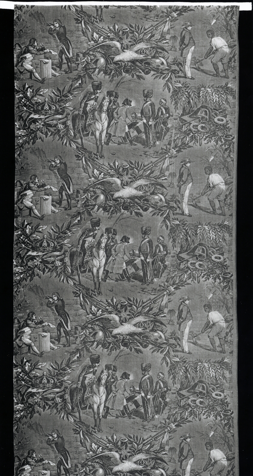 Episodes de la Vie de Napoléon Ier (Episodes from the life of Napoleon the first) (Furnishing Fabric)