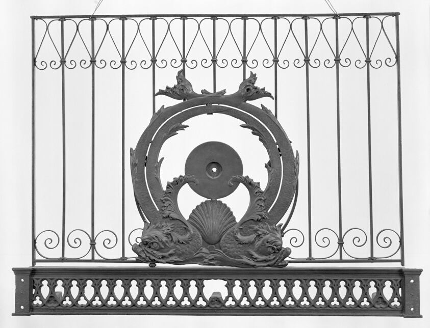 Fisher Building, 343 South Dearborn Street, Chicago, Illinois: Upper Portion of Elevator Grille