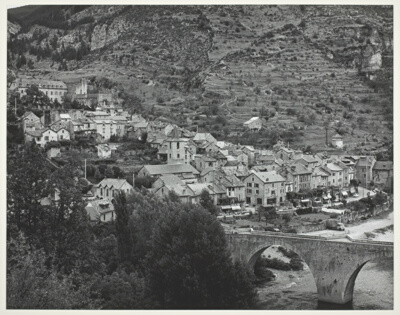 Village in Gorge du Tarn, France
