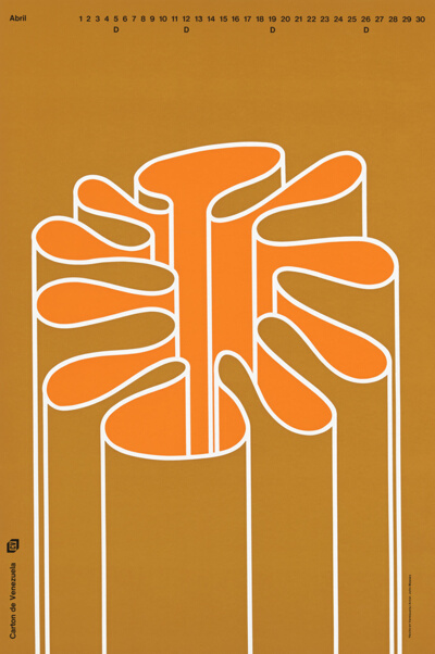 Carton de Venezuela, Abril, Poster