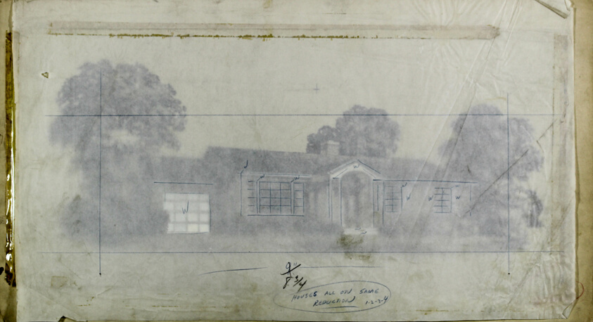 House #1, Small Homes Guide, Perspective Rendering