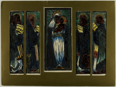 Madonna and Child with Four Saints