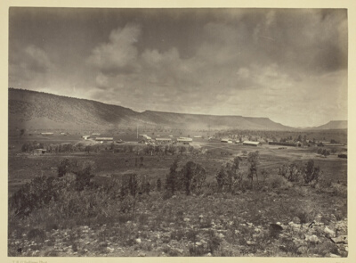 Distant View of Camp Apache, Arizona