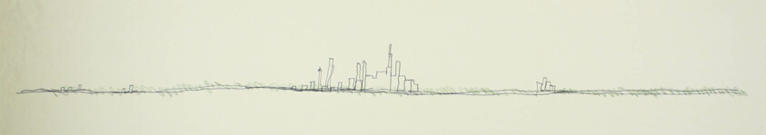 Shorthand Chicago, Chicago, Illinois, Sketch