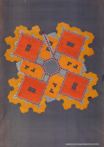 University of Illinois, Chicago Circle Campus, Science and Engineering Building, Schematic Diagram