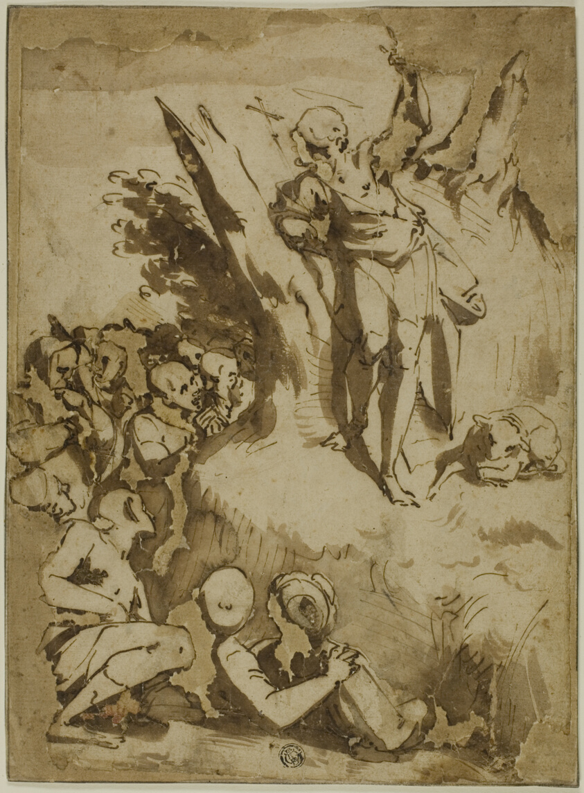 Saint John the Baptist Preaching