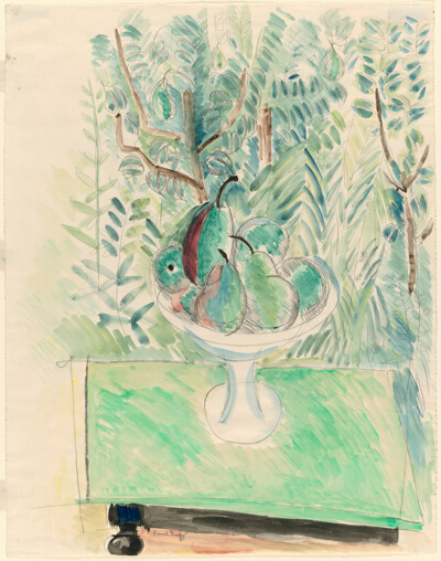 Pears in a Garden