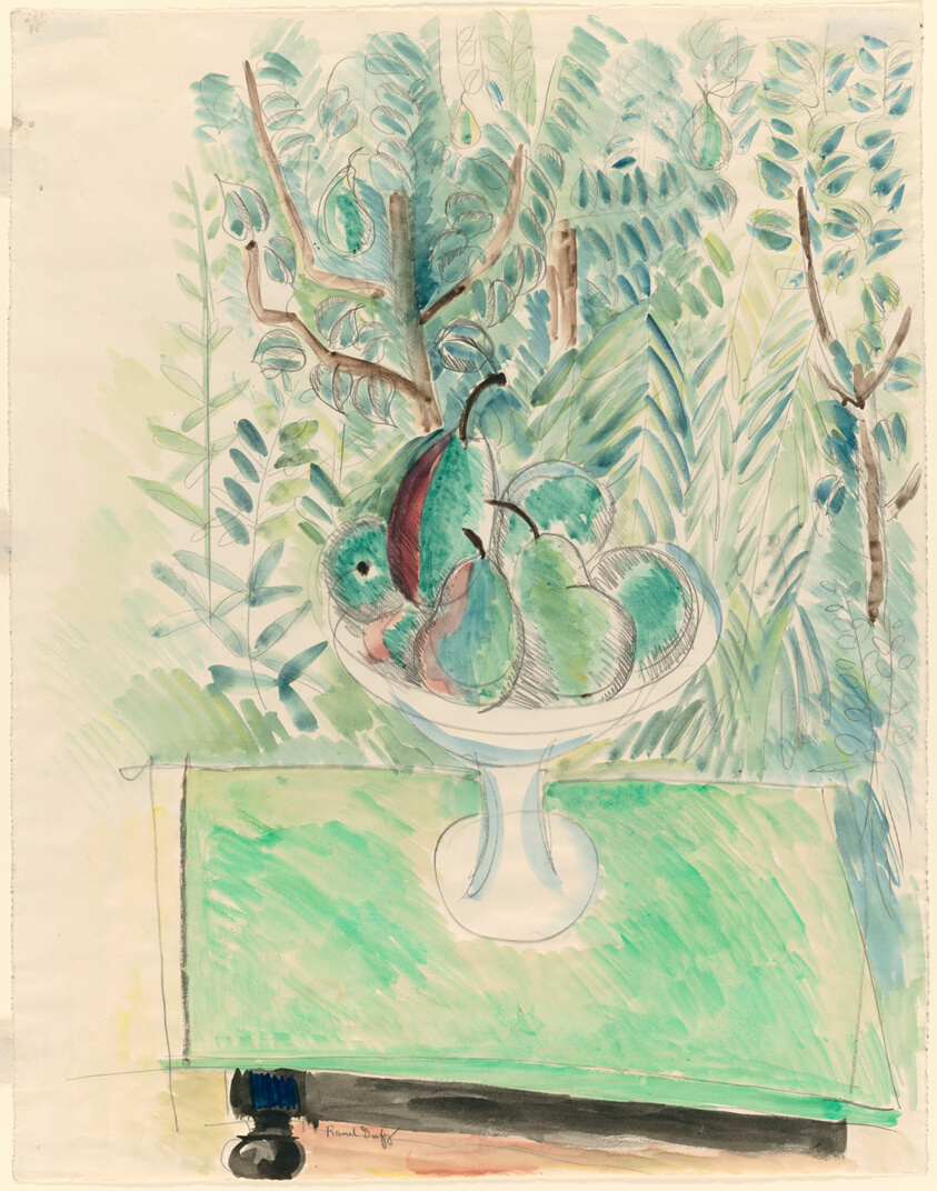 Pears in a Garden