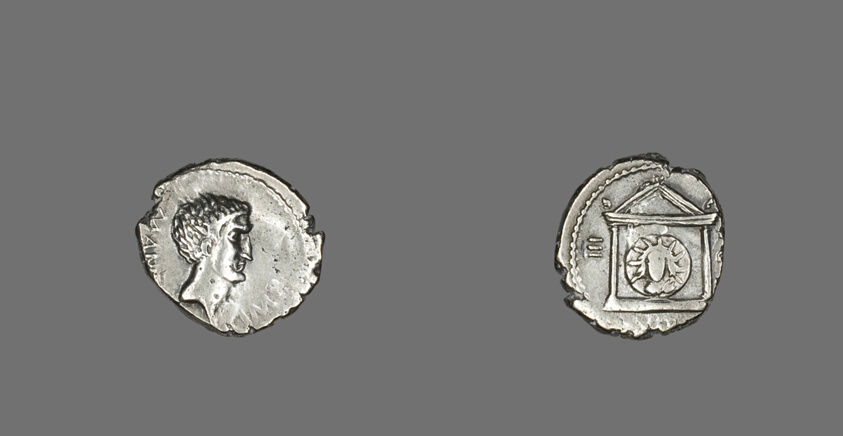 Denarius (Coin) Portraying Mark Antony