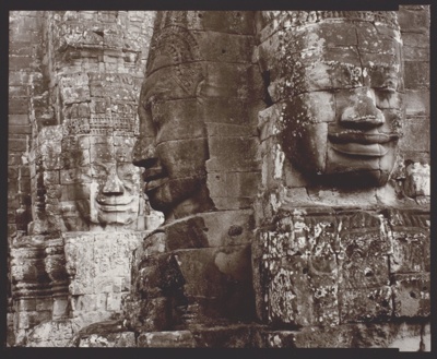 Bodhisattvas, Bayon, Angkor Thom, Cambodia