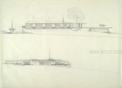 John and Grace Lee Frank House, Elevations