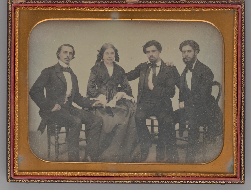 Untitled (Portrait of Three Men and One Woman)