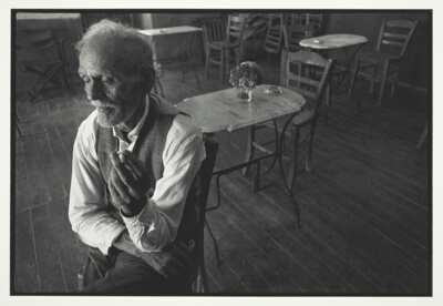 Owner of the Cafe, Gerolimin, Mani, from the series "A Greek Portfolio"