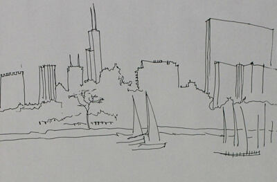 Chicago Sketches, Belmont Harbor