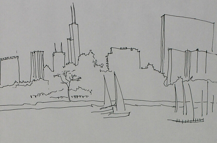 Chicago Sketches, Belmont Harbor