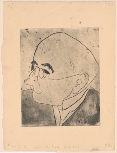 Portrait of Dr. Gustav Schiefler