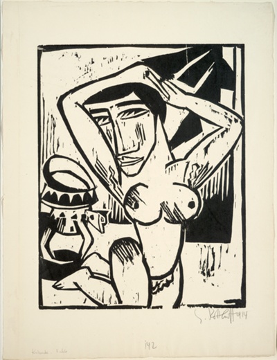 Kneeling Woman