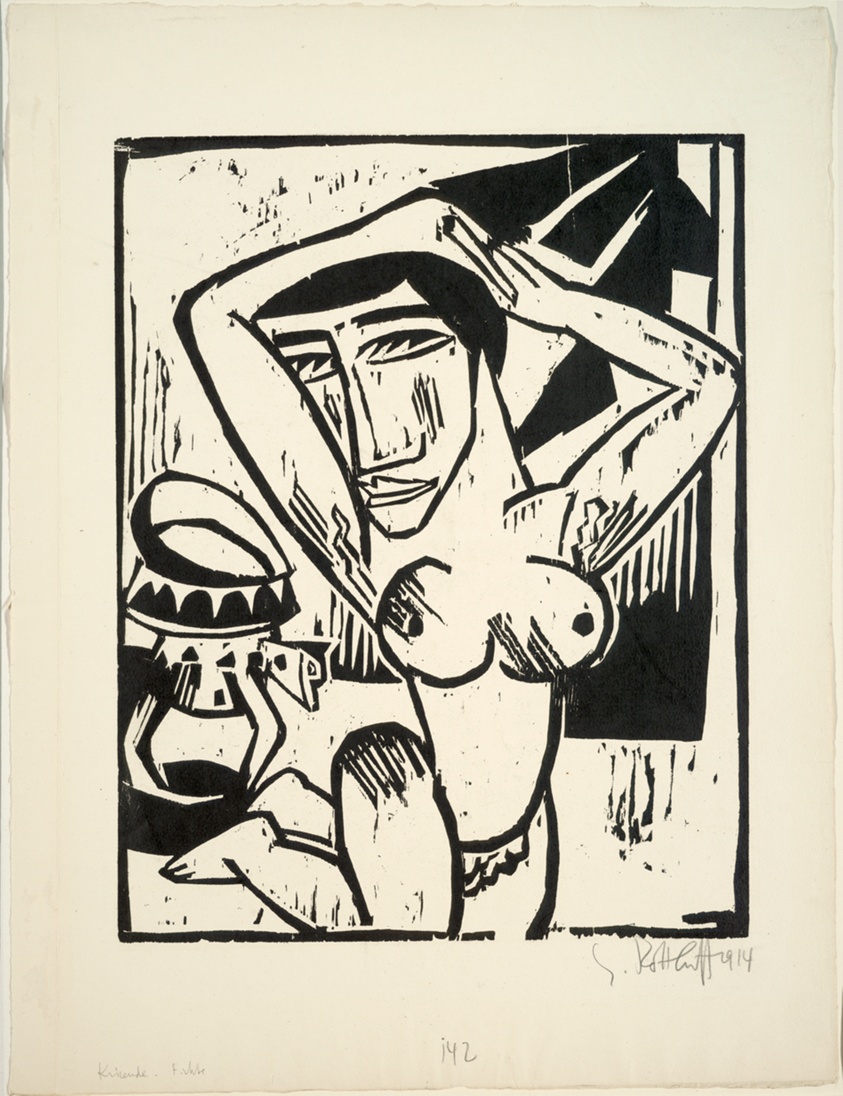 Kneeling Woman
