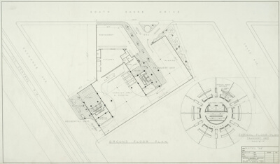 Motel 66, Chicago, Illinois, Site Plan