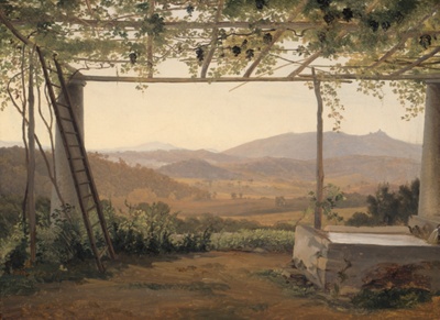 Fountain and Pergola in Italy