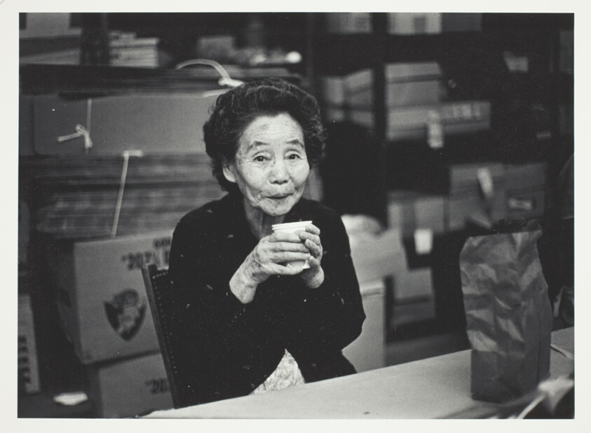 Woman Drinking Tea (Tsumeji Yamajiwa)