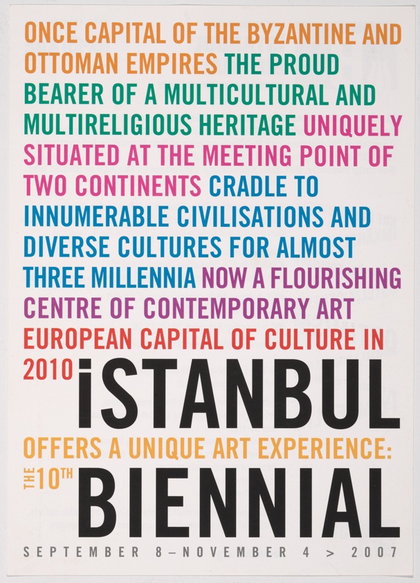 10th International Istanbul Biennial - Not Only Possible But Also Necessary - Optimism In the Age of Global War