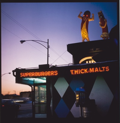 Superdawg, from the series "Hot Dog Stands"