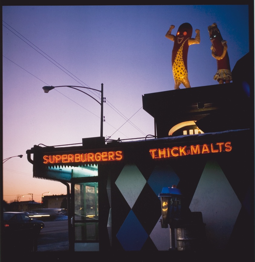 Superdawg, from the series "Hot Dog Stands"