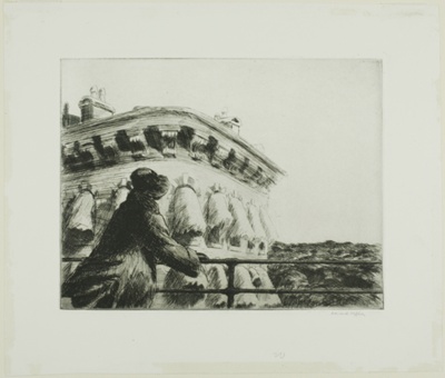 Girl on a Bridge