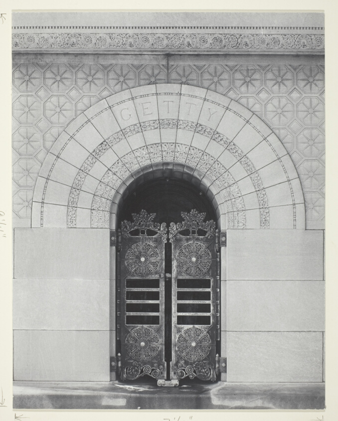 The Getty Tomb, Graceland Cemetery, Chicago, 1890