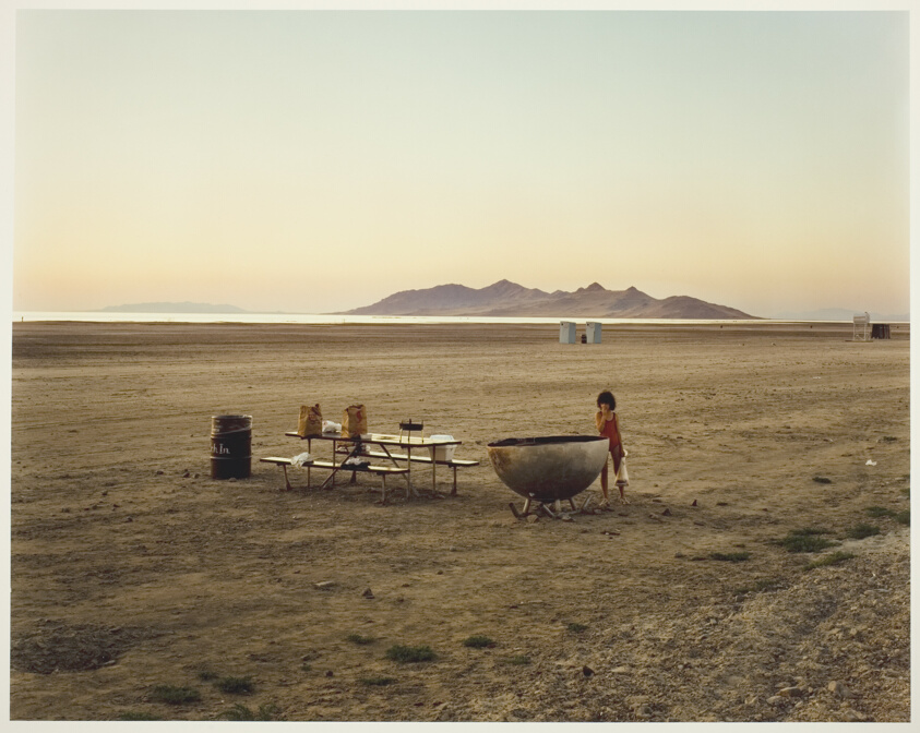 Great Salt Lake, Utah from the series "American Prospects"
