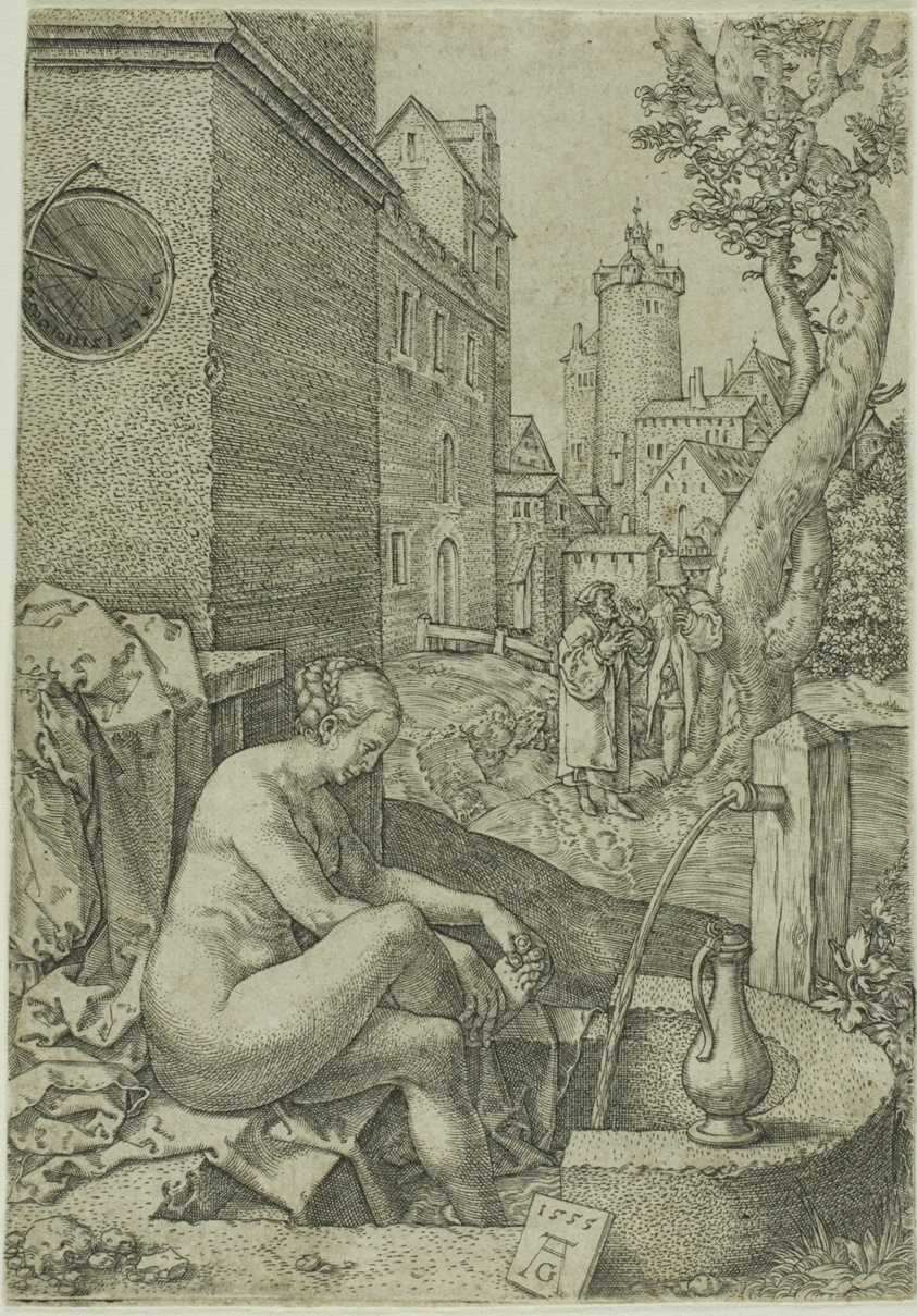 Susanna Surprised by the Elders, from The Story of Susanna