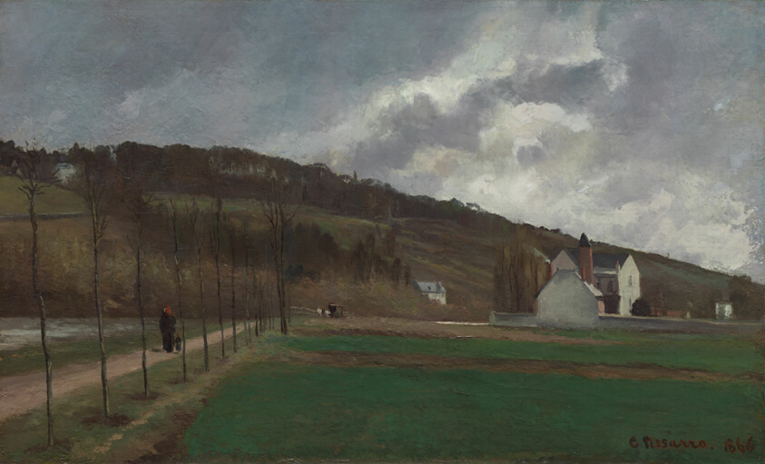 The Banks of the Marne in Winter