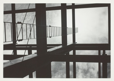 Steel construction, Misty Background