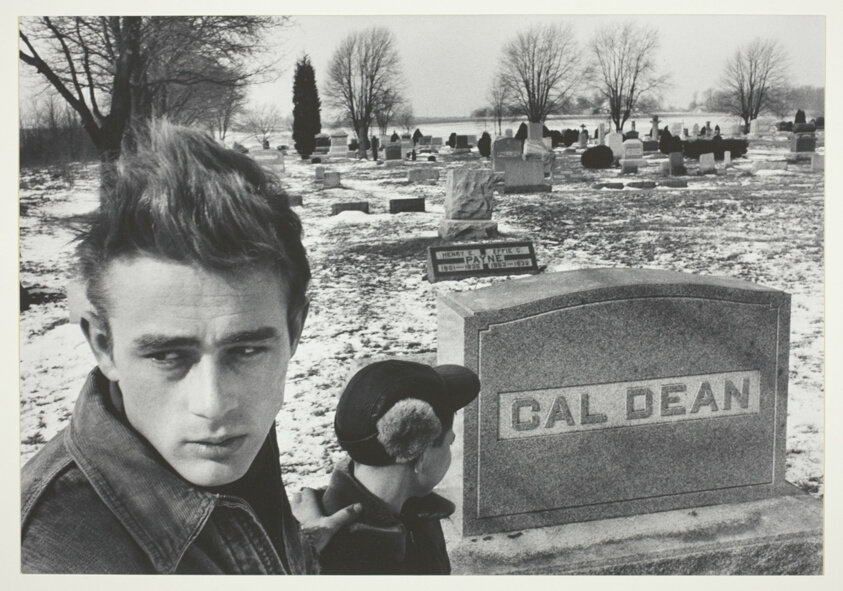 Jimmy Visiting the Cemetery