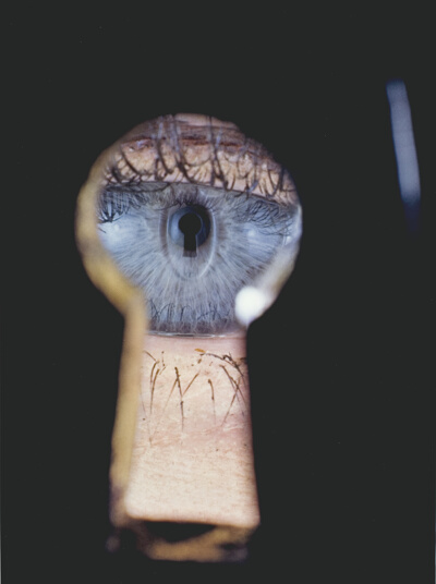 Eye in Keyhole, New York