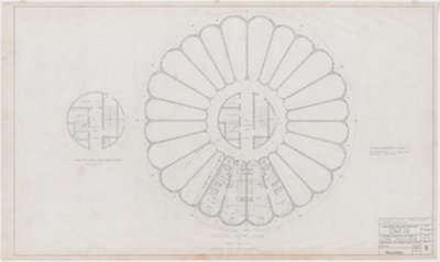 Low Rent Housing Project, Housing for the Elderly, Chicago, Illinois, Floor Plan