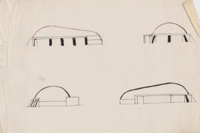 Shelter Study for Northern Greenland, Student Project, Institute of Design, Chicago, Illinois