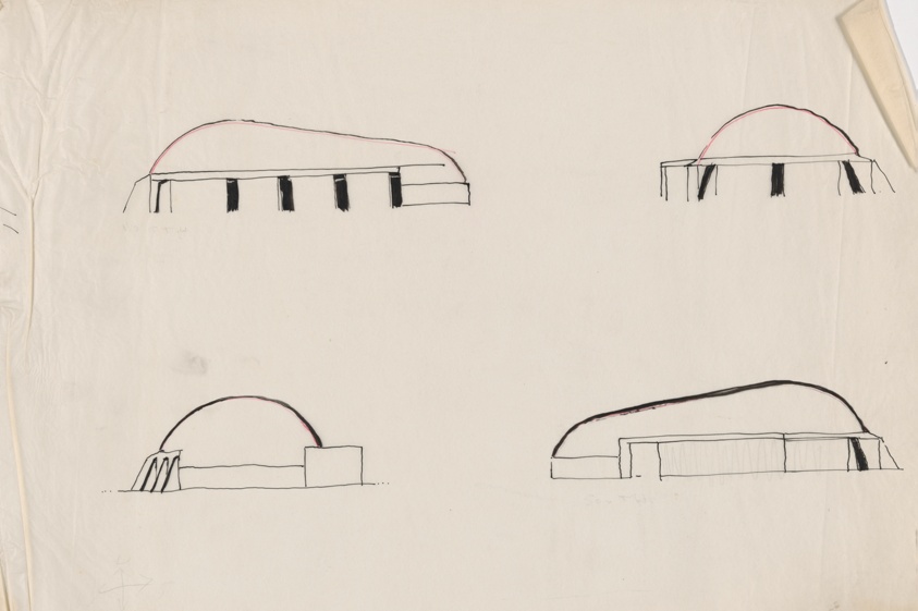 Shelter Study for Northern Greenland, Student Project, Institute of Design, Chicago, Illinois