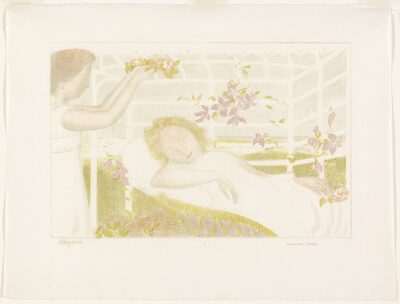 Allegory, plate one from Love