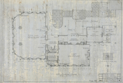 The Attic Club, Chicago, Illinois, 43rd Floor Plan